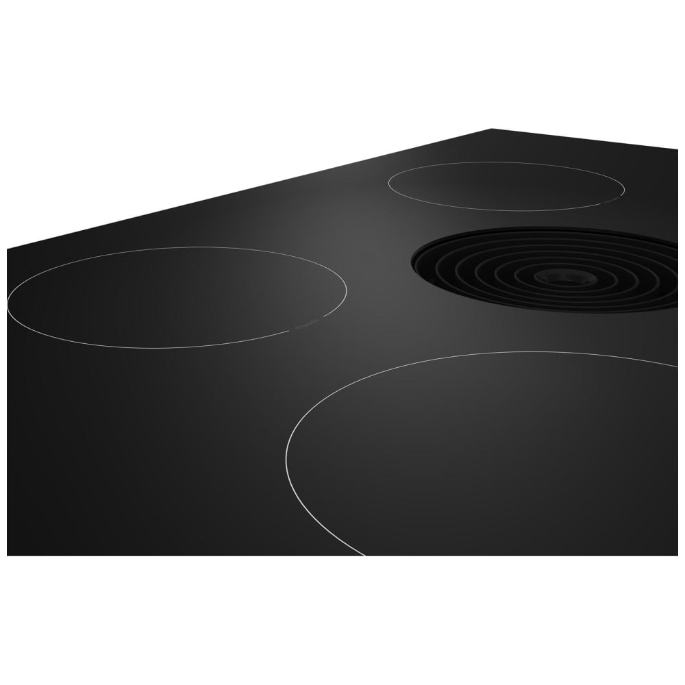 KitchenAid KCID930SBL Induction Cooktop, 30 inch Exterior Width, 4 Burners, Downdraft, 3,000 Watts
