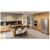 KitchenAid KCID936SBL Induction Cooktop, 36 inch Exterior Width, 4 Burners, Downdraft, 3,200 W Highest Element, Black colour