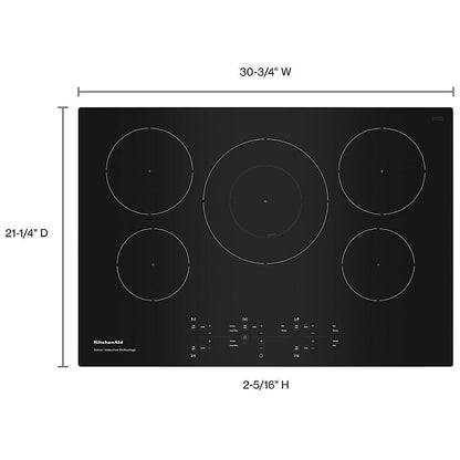 KitchenAid KCIG550JBL Electric Cooktop
