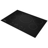 KitchenAid KCIG550JBL Induction Cooktop, 30 inch Exterior Width, 5 Burners, 3,600 W Highest Element, Black colour