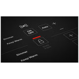 KitchenAid KCIG550JBL Induction Cooktop, 30 inch Exterior Width, 5 Burners, 3,600 W Highest Element, Black colour