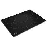 KitchenAid KCIG550JSS Induction Cooktop, 30 inch Exterior Width, 5 Burners, 3,600 W Highest Element, Stainless Steel colour