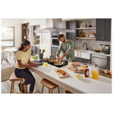 KitchenAid KCIG550JSS Induction Cooktop, 30 inch Exterior Width, 5 Burners, 3,600 W Highest Element, Stainless Steel colour