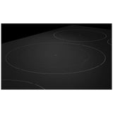 KitchenAid KCIG556JBL Induction Cooktop, 36 inch Exterior Width, 5 Burners, 3,600 W Highest Element, Black colour