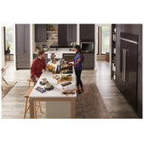 KitchenAid KCIG556JBL Induction Cooktop, 36 inch Exterior Width, 5 Burners, 3,600 W Highest Element, Black colour