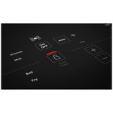 KitchenAid KCIG556JBL Induction Cooktop, 36 inch Exterior Width, 5 Burners, 3,600 W Highest Element, Black colour