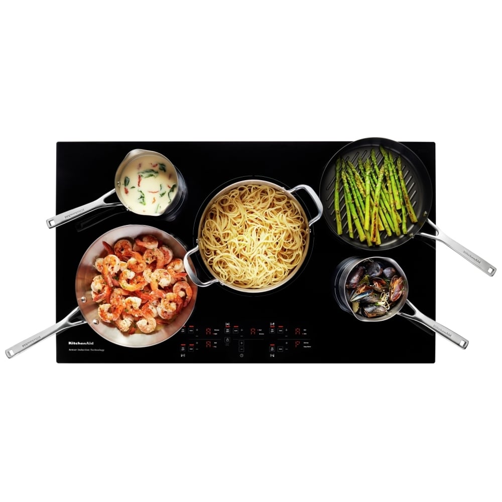 KitchenAid KCIG556JBL Induction Cooktop | 36" Induction Cooktops