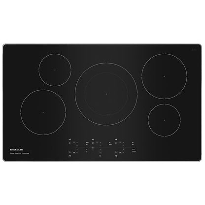 KitchenAid KCIG556JSS Induction Cooktop | 36" Induction Cooktops