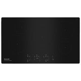 KitchenAid KCIG556JSS Induction Cooktop, 36 inch Exterior Width, 5 Burners, 3,600 W Highest Element, Stainless Steel colour