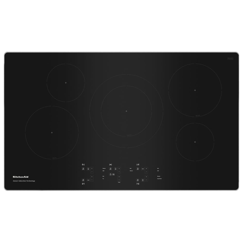 KitchenAid KCIG556JSS Induction Cooktop | 36" Induction Cooktops