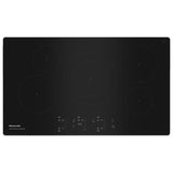 KitchenAid KCIG556JSS Induction Cooktop, 36 inch Exterior Width, 5 Burners, 3,600 W Highest Element, Stainless Steel colour
