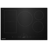 KitchenAid KCIT730SBL Induction Cooktop, 30 inch Exterior Width, 5 Burners, 3,700 W Highest Element, Black colour