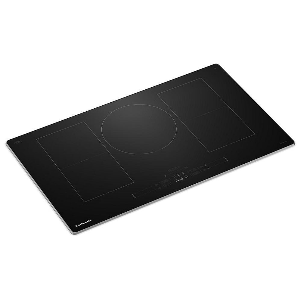 KitchenAid KCIT736SSS Induction Cooktop, 36 inch Exterior Width, 5 Burners, Stainless Steel colour