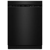 KitchenAid KDFS224SBL Dishwasher, 24 inch Exterior Width, 47 dB Decibel Level, Fully Integrated, Stainless Interior, 5 Wash Cycles, 13 Capacity (Place Settings), 3 Loading Racks, Black colour
