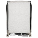 KitchenAid KDFS224SBL Dishwasher, 24 inch Exterior Width, 47 dB Decibel Level, Fully Integrated, Stainless Interior, 5 Wash Cycles, 13 Capacity (Place Settings), 3 Loading Racks, Black colour