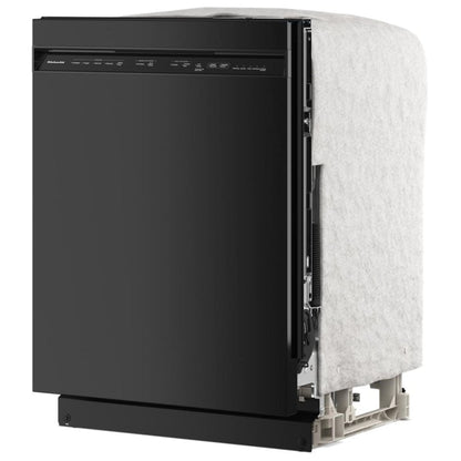 KitchenAid KDFS224SBL Dishwasher, 24 inch Exterior Width, 47 dB Decibel Level, Fully Integrated, Stainless Steel (Interior), 5 Wash Cycles, 13 Capacity (Place Settings), Black colour