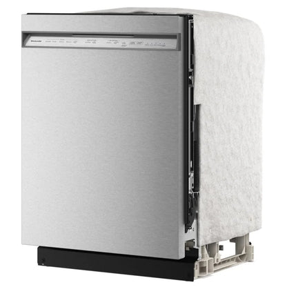 KitchenAid KDFS224SPS 洗碗机，24 英寸外部宽度，47 dB 分贝级别，完全集成，不锈钢（内部），5 种洗涤程序，13 种容量（餐具），PrintShield 不锈钢色