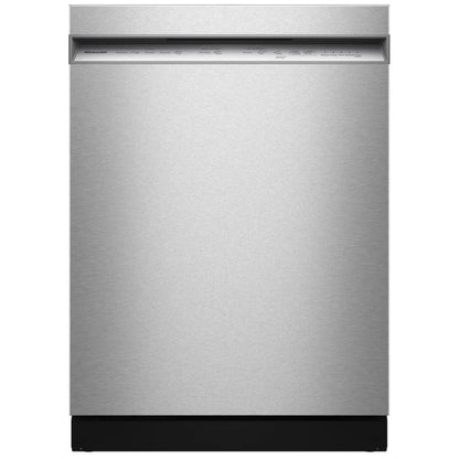 KitchenAid KDFS224SPS 洗碗机，24 英寸外部宽度，47 dB 分贝级别，完全集成，不锈钢（内部），5 种洗涤程序，13 种容量（餐具），PrintShield 不锈钢色