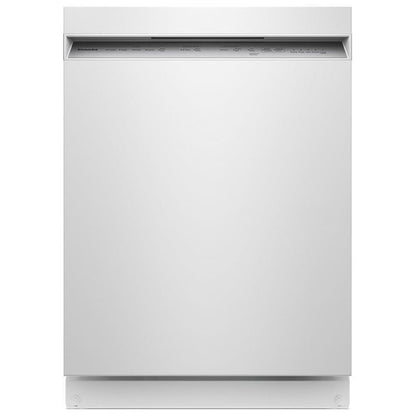 KitchenAid KDFS224SWH Dishwasher, 24 inch Exterior Width, 47 dB Decibel Level, Fully Integrated, Stainless Steel (Interior), 5 Wash Cycles, 13 Capacity (Place Settings), White colour