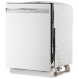 KitchenAid KDFS224SWH Dishwasher, 24 inch Exterior Width, 47 dB Decibel Level, Fully Integrated, Stainless Interior, 5 Wash Cycles, 13 Capacity (Place Settings), 3 Loading Racks, White colour
