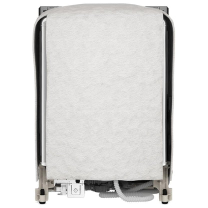 KitchenAid KDFS224SWH Dishwasher, 24 inch Exterior Width, 47 dB Decibel Level, Fully Integrated, Stainless Steel (Interior), 5 Wash Cycles, 13 Capacity (Place Settings), White colour