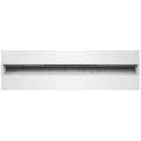 KitchenAid KDFS224SWH Dishwasher, 24 inch Exterior Width, 47 dB Decibel Level, Fully Integrated, Stainless Interior, 5 Wash Cycles, 13 Capacity (Place Settings), 3 Loading Racks, White colour