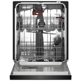 KitchenAid KDFS324SJP Dishwasher, 24 inch Exterior Width, 41 dB Decibel Level, Full Console, Stainless Interior, 5 Wash Cycles, 15 Capacity (Place Settings), 3 Loading Racks, Juniper colour