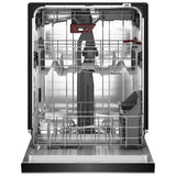 KitchenAid KDFS324SPS Dishwasher, 24 inch Exterior Width, 41 dB Decibel Level, Full Console, Stainless Interior, 5 Wash Cycles, 15 Capacity (Place Settings), 3 Loading Racks, PrintShield Stainless colour