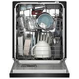 KitchenAid KDFS324SPS Dishwasher, 24 inch Exterior Width, 41 dB Decibel Level, Full Console, Stainless Interior, 5 Wash Cycles, 15 Capacity (Place Settings), 3 Loading Racks, PrintShield Stainless colour