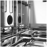 KitchenAid KDFS424SPS Dishwasher, 24 inch Exterior Width, 44 dB Decibel Level, Full Console, Stainless Interior, 5 Wash Cycles, 16 Capacity (Place Settings), 3 Loading Racks, PrintShield Stainless colour