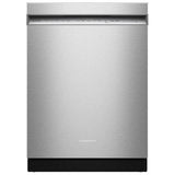 KitchenAid KDFS424SPS Dishwasher, 24 inch Exterior Width, 44 dB Decibel Level, Full Console, Stainless Interior, 5 Wash Cycles, 16 Capacity (Place Settings), 3 Loading Racks, PrintShield Stainless colour