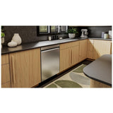 KitchenAid KDFS424SPS Dishwasher, 24 inch Exterior Width, 44 dB Decibel Level, Full Console, Stainless Interior, 5 Wash Cycles, 16 Capacity (Place Settings), 3 Loading Racks, PrintShield Stainless colour