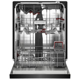 KitchenAid KDFS424SPS Dishwasher, 24 inch Exterior Width, 44 dB Decibel Level, Full Console, Stainless Interior, 5 Wash Cycles, 16 Capacity (Place Settings), 3 Loading Racks, PrintShield Stainless colour