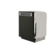 KitchenAid KDPM804KBS Dishwasher | 24" Built-In Dishwasher | Stainless Steel Interior | FreeFlex Third Rack