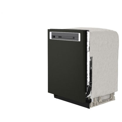 KitchenAid KDPM804KBS Dishwasher | 24" Built-In Dishwasher | Stainless Steel Interior | FreeFlex Third Rack