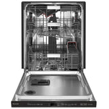 KitchenAid KDPM804KBS Dishwasher | 24" Built-In Dishwasher | Stainless Steel Interior | FreeFlex Third Rack