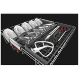 KitchenAid KDPM804KBS Dishwasher | 24" Built-In Dishwasher | Stainless Steel Interior | FreeFlex Third Rack