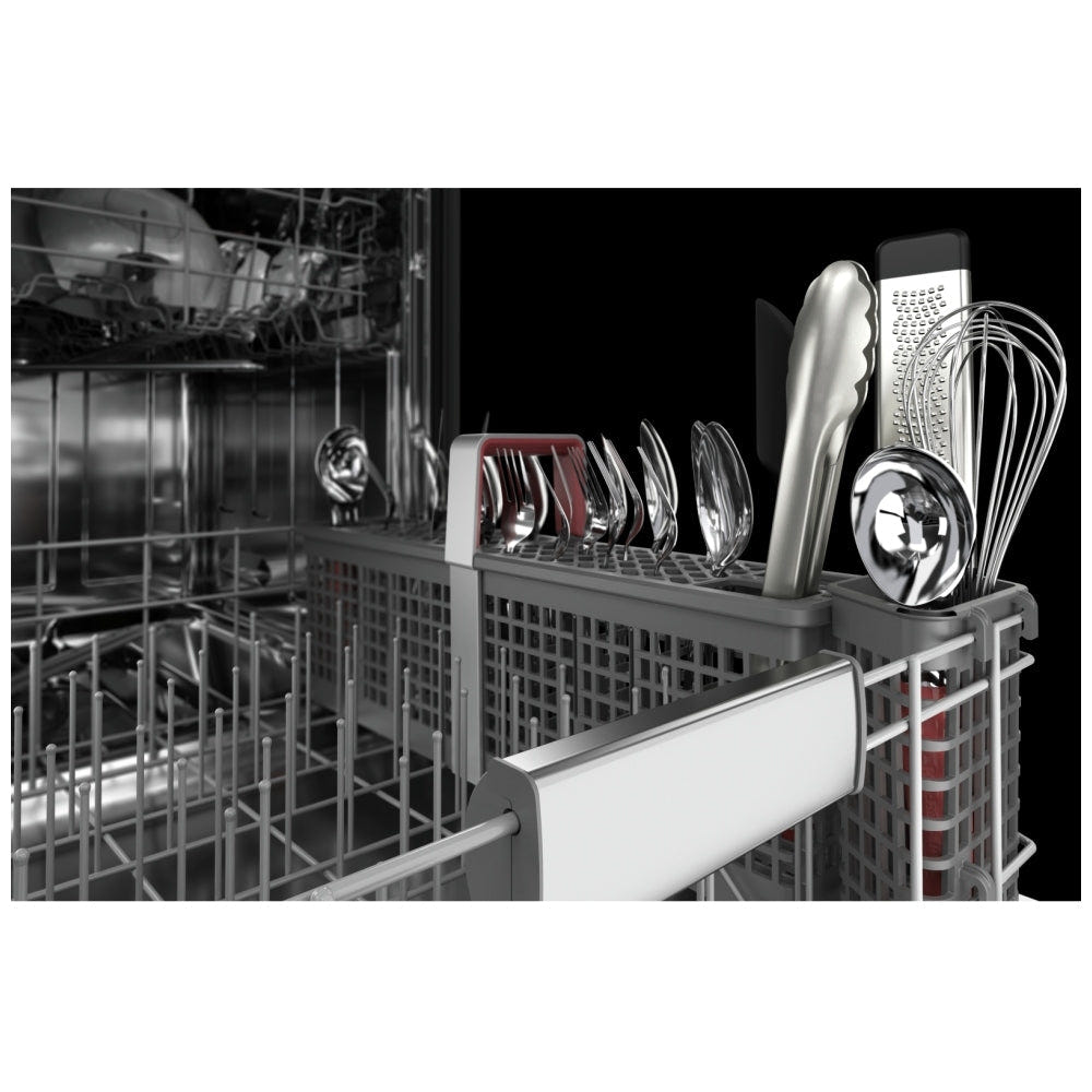 KitchenAid KDPM804KBS Dishwasher | 24" Built-In Dishwasher | Stainless Steel Interior | FreeFlex Third Rack