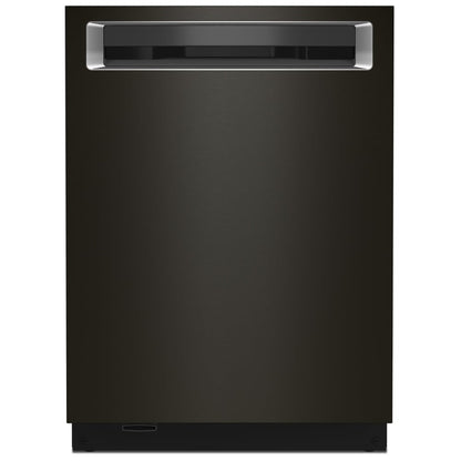 KitchenAid KDPM804KBS Dishwasher | 24" Built-In Dishwasher | Stainless Steel Interior | FreeFlex Third Rack