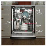 KitchenAid KDPS324SPS Dishwasher, 24 inch Exterior Width, 41 dB Decibel Level, Fully Integrated, Stainless Interior, 5 Wash Cycles, 15 Capacity (Place Settings), 3 Loading Racks, PrintShield Stainless colour Category: Dishwashers