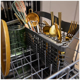 KitchenAid KDPS324SPS Dishwasher, 24 inch Exterior Width, 41 dB Decibel Level, Fully Integrated, Stainless Interior, 5 Wash Cycles, 15 Capacity (Place Settings), 3 Loading Racks, PrintShield Stainless colour Category: Dishwashers