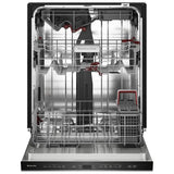KitchenAid KDPS424SPS Dishwasher, 24 inch Exterior Width, 44 dB Decibel Level, Fully Integrated, Stainless Interior, 5 Wash Cycles, 16 Capacity (Place Settings), 3 Loading Racks, PrintShield Stainless colour