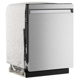 KitchenAid KDPS424SPS Dishwasher, 24 inch Exterior Width, 44 dB Decibel Level, Fully Integrated, Stainless Interior, 5 Wash Cycles, 16 Capacity (Place Settings), 3 Loading Racks, PrintShield Stainless colour
