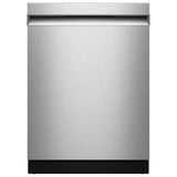 KitchenAid KDPS424SPS Dishwasher, 24 inch Exterior Width, 44 dB Decibel Level, Fully Integrated, Stainless Interior, 5 Wash Cycles, 16 Capacity (Place Settings), 3 Loading Racks, PrintShield Stainless colour