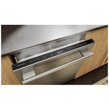 KitchenAid KDPS624SPS Dishwasher | 24" Exterior Width, Stainless Steel Interior, 5 Wash Cycles, 16 Capacity