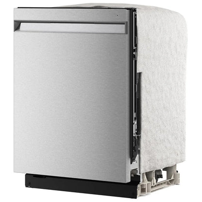 KitchenAid KDPS624SPS 洗碗机，24 英寸外部宽度，44 dB 分贝级别，完全集成，不锈钢（内部），5 种洗涤程序，16 套容量（餐具），PrintShield 不锈钢色