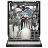 KitchenAid KDPS624SPS Dishwasher, 24 inch Exterior Width, 44 dB Decibel Level, Fully Integrated, Stainless Interior, 5 Wash Cycles, 16 Capacity (Place Settings), 3 Loading Racks, PrintShield Stainless colour