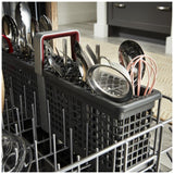 KitchenAid KDPS724SJP Dishwasher, 24 inch Exterior Width, 44 dB Decibel Level, Fully Integrated, Stainless Interior, 5 Wash Cycles, 16 Capacity (Place Settings), 3 Loading Racks, Juniper colour