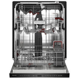 KitchenAid KDPS724SJP Dishwasher, 24 inch Exterior Width, 44 dB Decibel Level, Fully Integrated, Stainless Interior, 5 Wash Cycles, 16 Capacity (Place Settings), 3 Loading Racks, Juniper colour