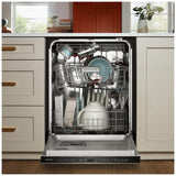 KitchenAid KDPS724SPS Dishwasher, 24 inch Exterior Width, 44 dB Decibel Level, Fully Integrated, Stainless Interior, 5 Wash Cycles, 16 Capacity (Place Settings), 3 Loading Racks, PrintShield Stainless colour